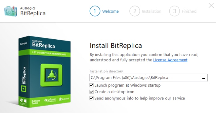 bitreplica installer working