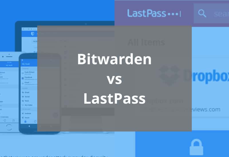 bitwarden vs lastpass comparison featured image