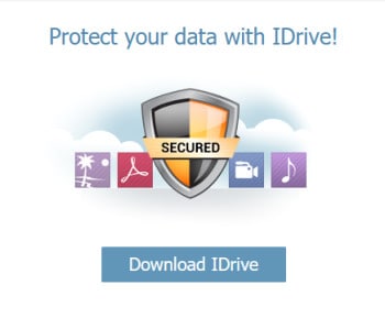 idrive backup review - software download button
