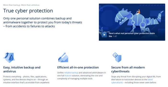 acronis true image 2021 cyber protection overview