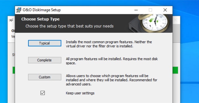 diskimage 16 - choose edition to install