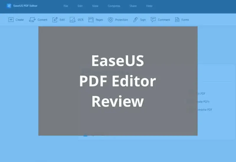 easeus pdf editor review featured image