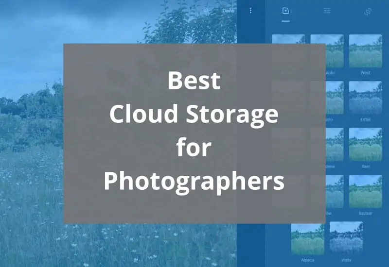 best cloud storage for photographers - featured image