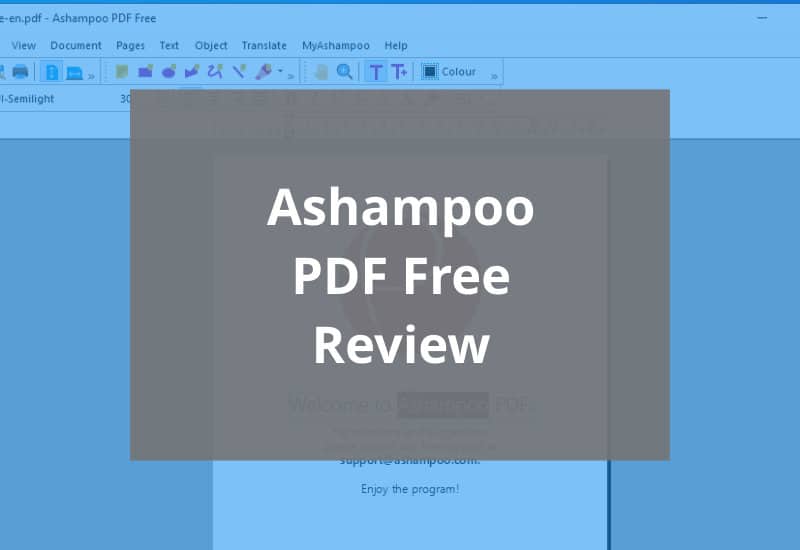 ashampoo pdf free review - featured image