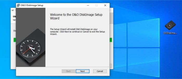 diskimage 17 installer running