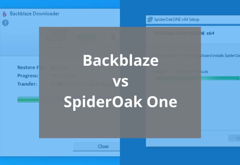 backblaze vs spideroak - featured image