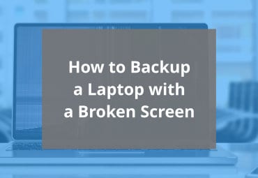 fix laptop with broken screen - featured image sm 2023