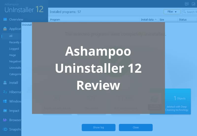 ashampoo uninstaller 12 review featured image