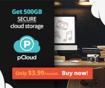 pCloud 500GB Cloud Storage