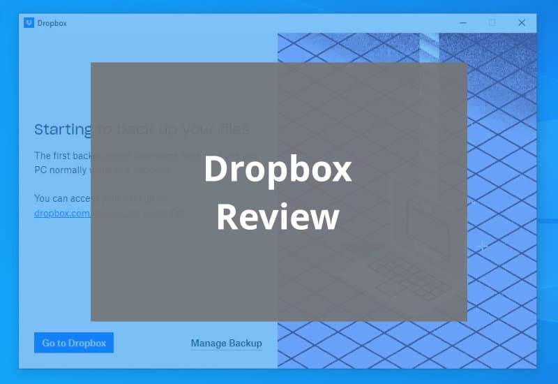 dropbox review - featured image updated for 2023