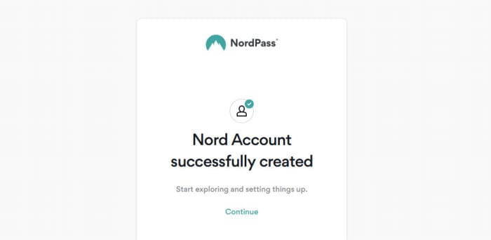 nordpass review 2023 - desktop app new account registration