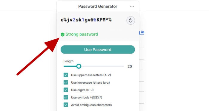 nordpass review 2023 - security password generator in use