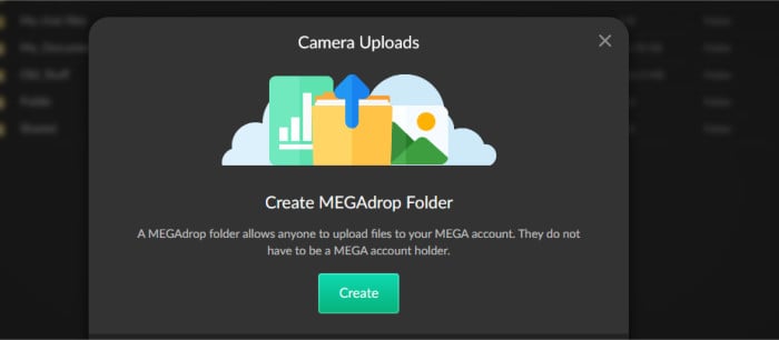 best cloud for photos - mega.io configure auto camera uploads